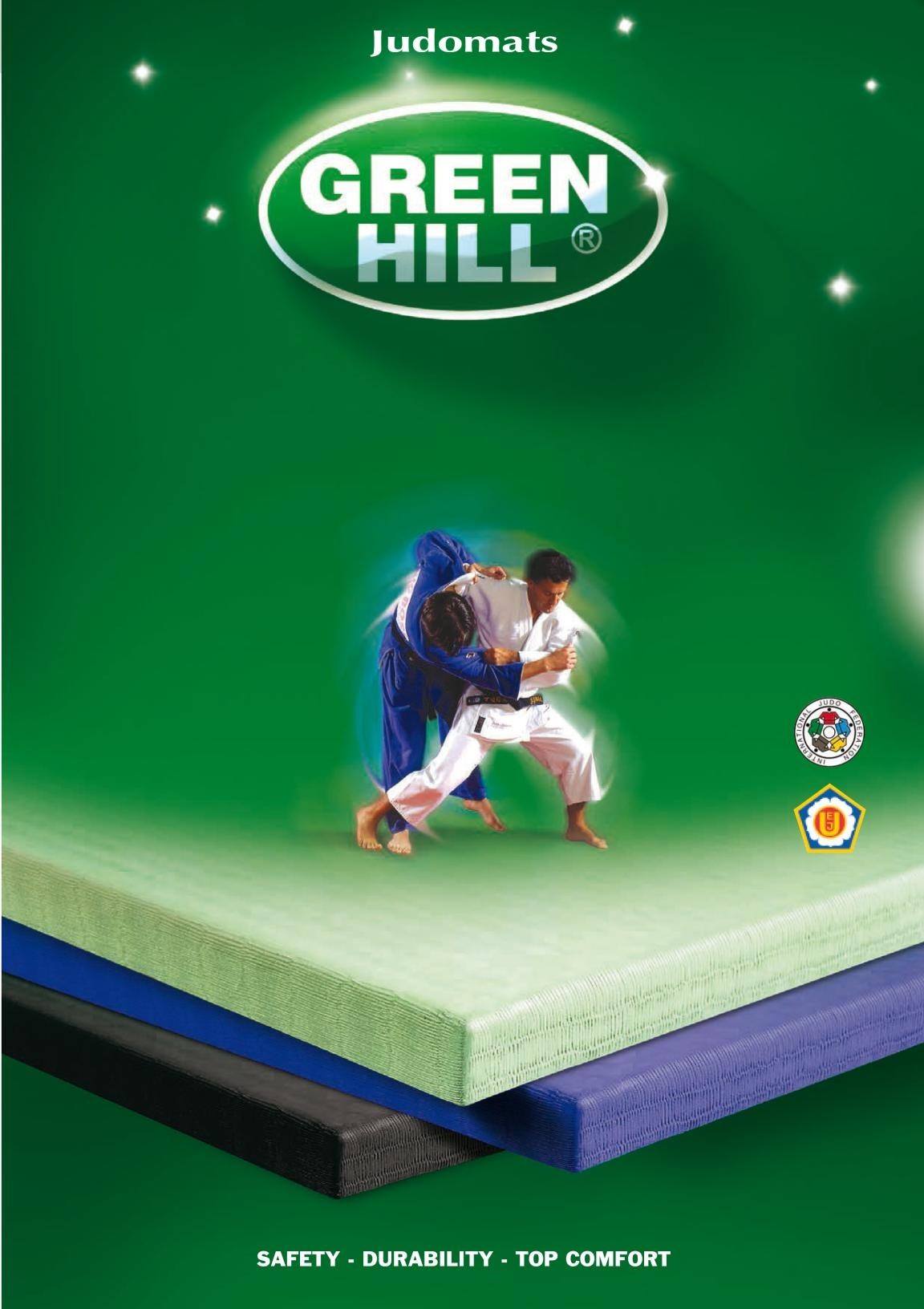 Professional IJF Approved Blue Judo Suit | 100% Cotton | Green