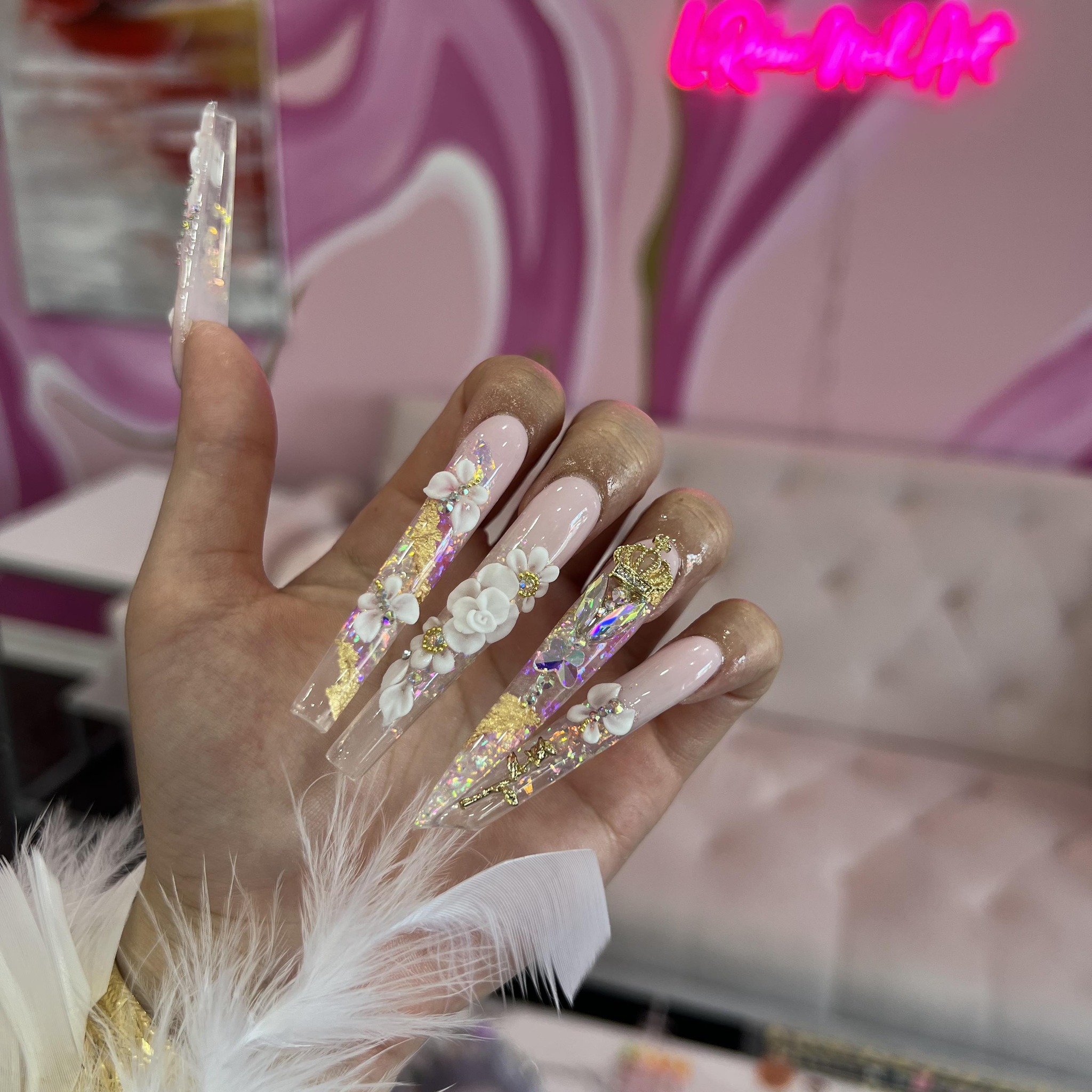 Colorful marble ️🧡💛💚🩵💙💜🩷 Model Logan Crider Powder: V Beauty Pure ...