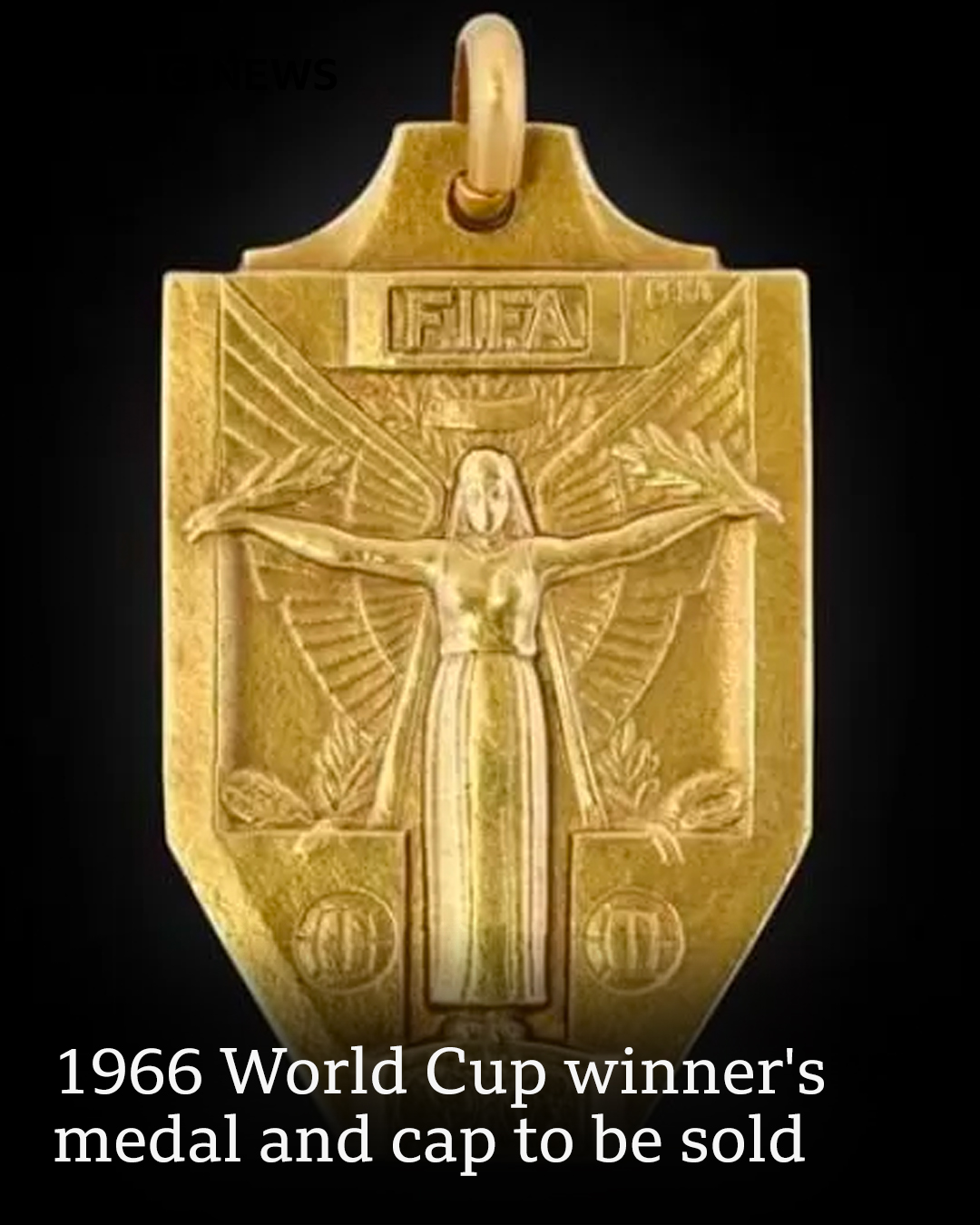 1966 FIFA World Cup England 記念トロフィー A unique memento from England's 1966 World Cup triumph is part of