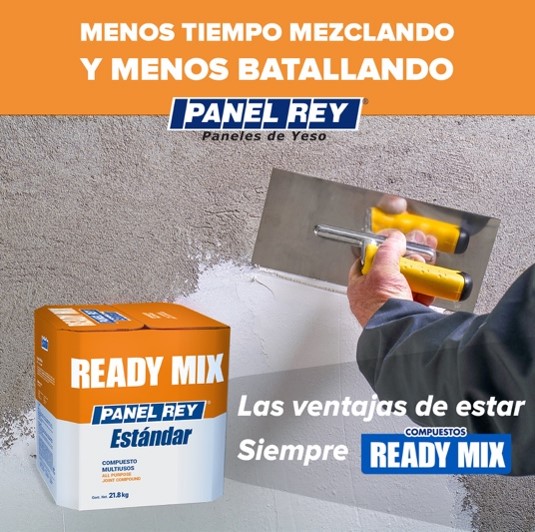 Panel - Con Ready Mix Estándar tienes un producto multiusos, listo para ...