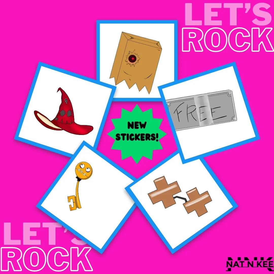 Nat - Heaven or Hell... LET'S ROCK! We've got a new sticker collection ...