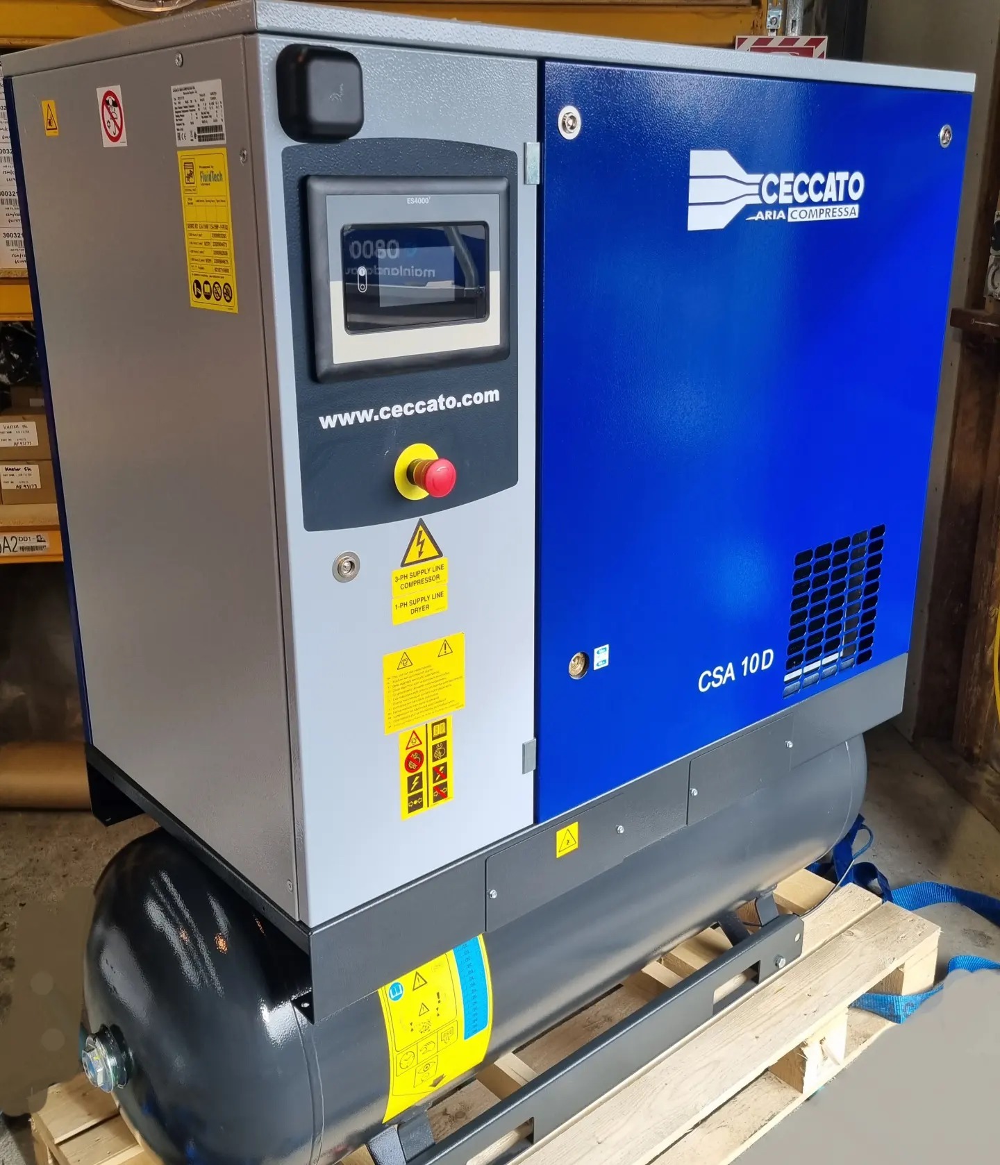 Mainland - The latest and greatest Ceccato CSA10 rotary screw air ...