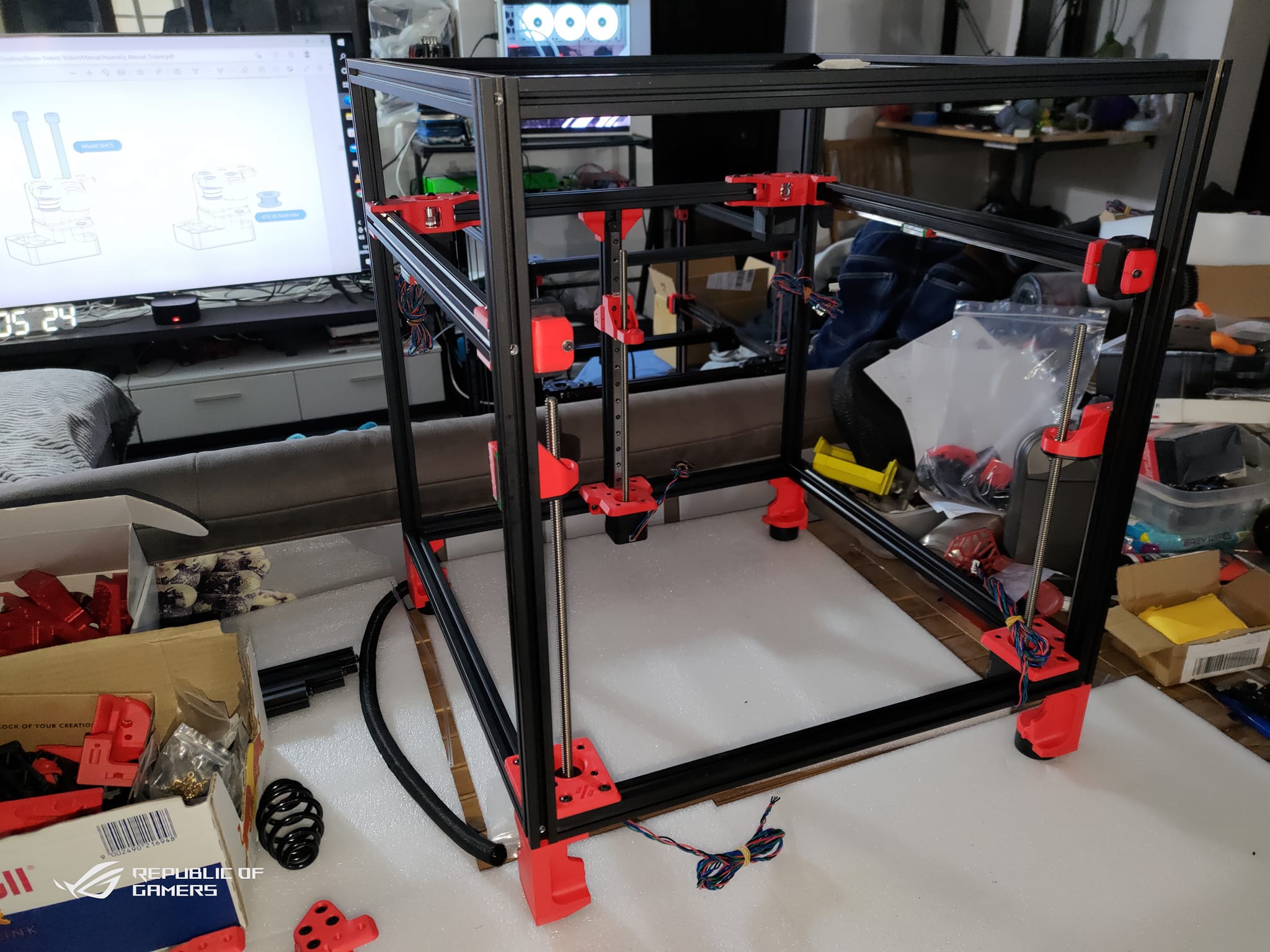 Modifying trident to four z motors?