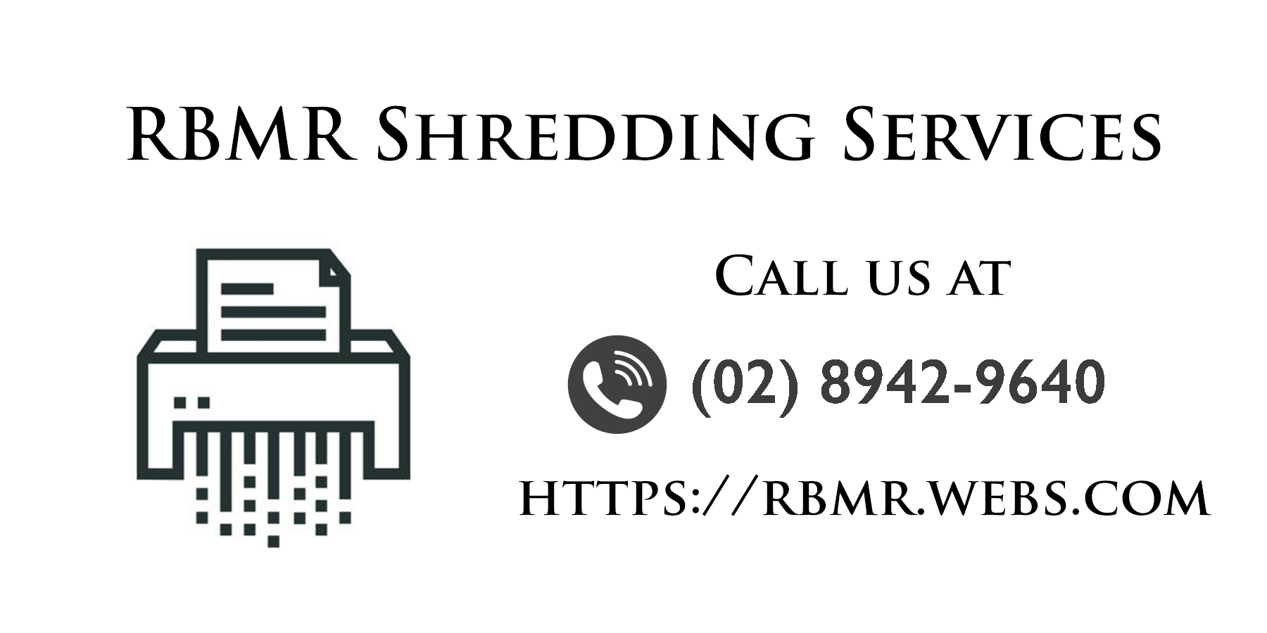 Rbmr Shredding | Mandaluyong