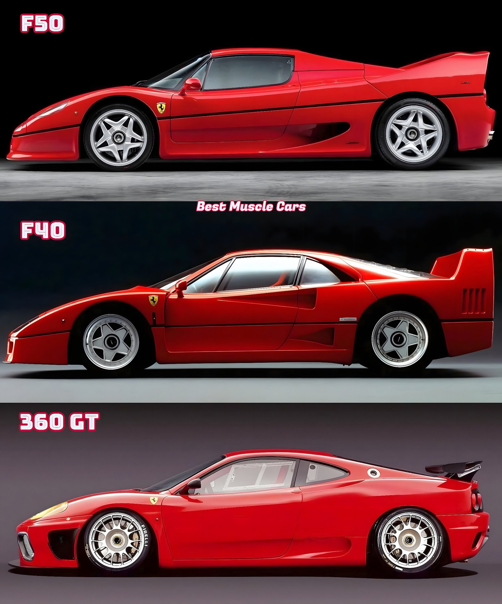 Ferrari: Cross Brand Rivals - F355 vs 360 vs F430. You're in the