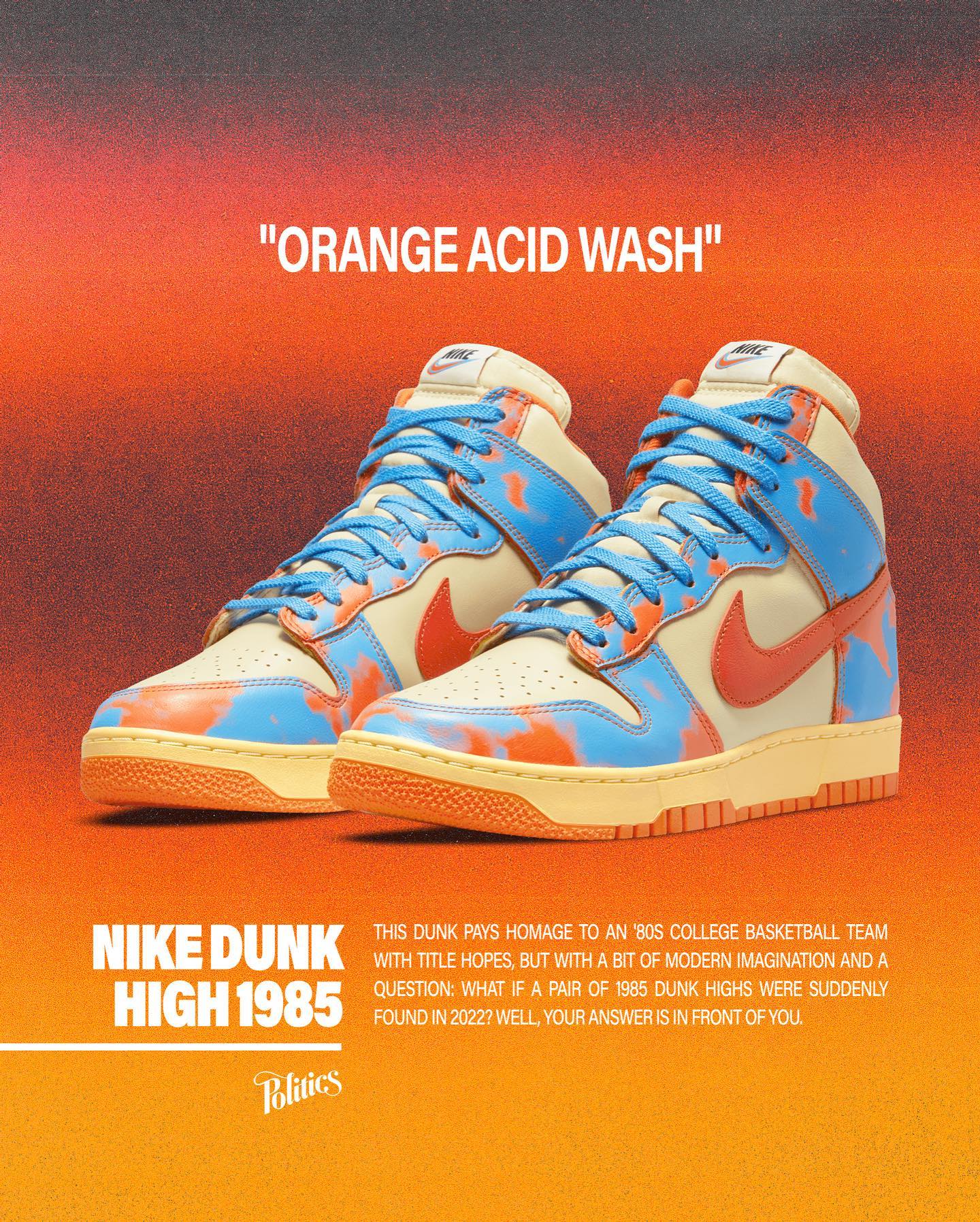 Nike Women's Dunk High 1985 'Arctic Orange' // Available now at