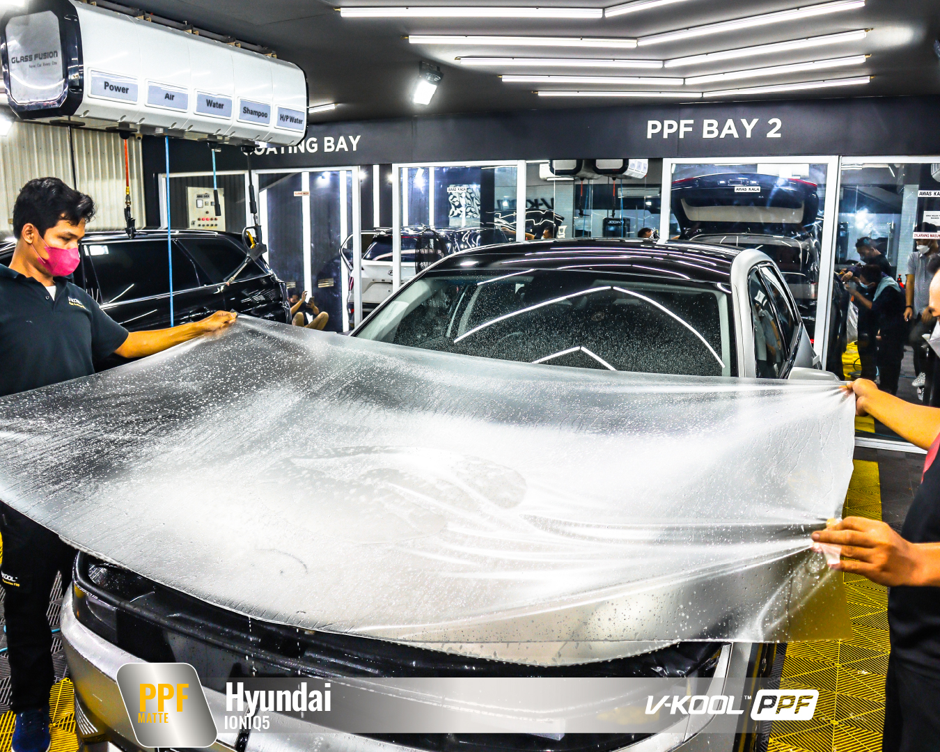Proses instalasi V-KOOL PPF... - V-Kool Paint Protection Film | Facebook