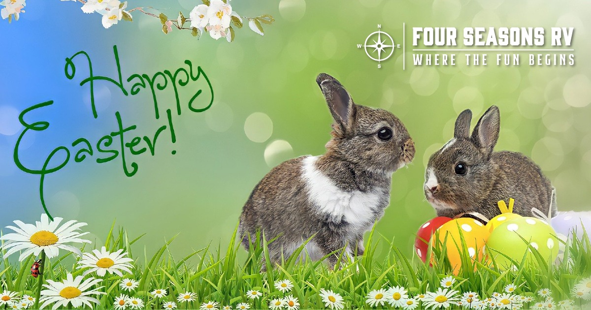 Four Seasons RV - Happy Easter‼ Hunt 🥚 for the RV of your... | Facebook
