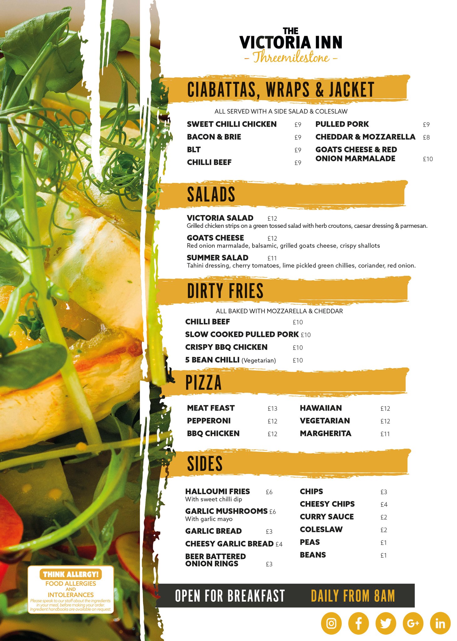 NEW MENU ALERT!⛔ Here we have a BRAND... - The Victoria Inn | Facebook