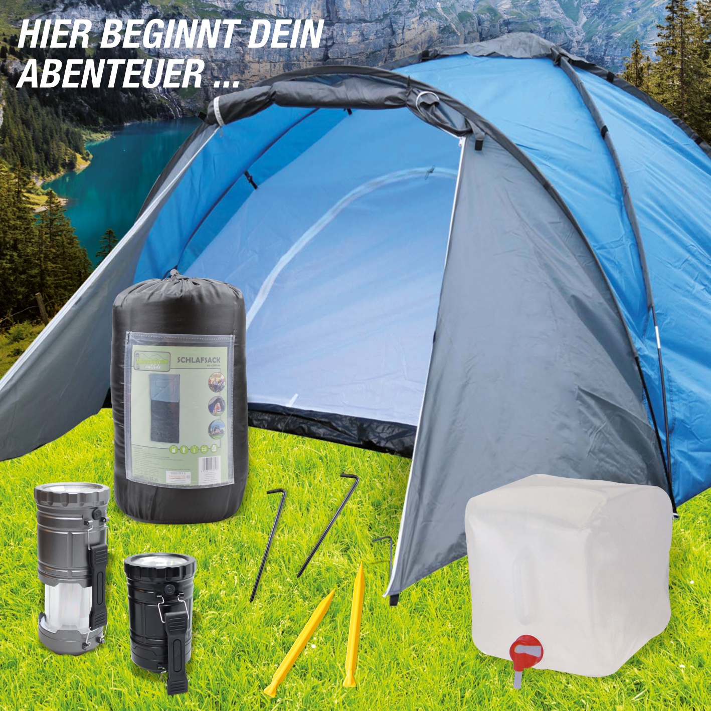 reiff schlafsack 98 Fleeceschlafsack ohne Hülle NATUR Serfaus – Fiss – fietsenrek Deckelfarbe:Grün (Acryldeckel)