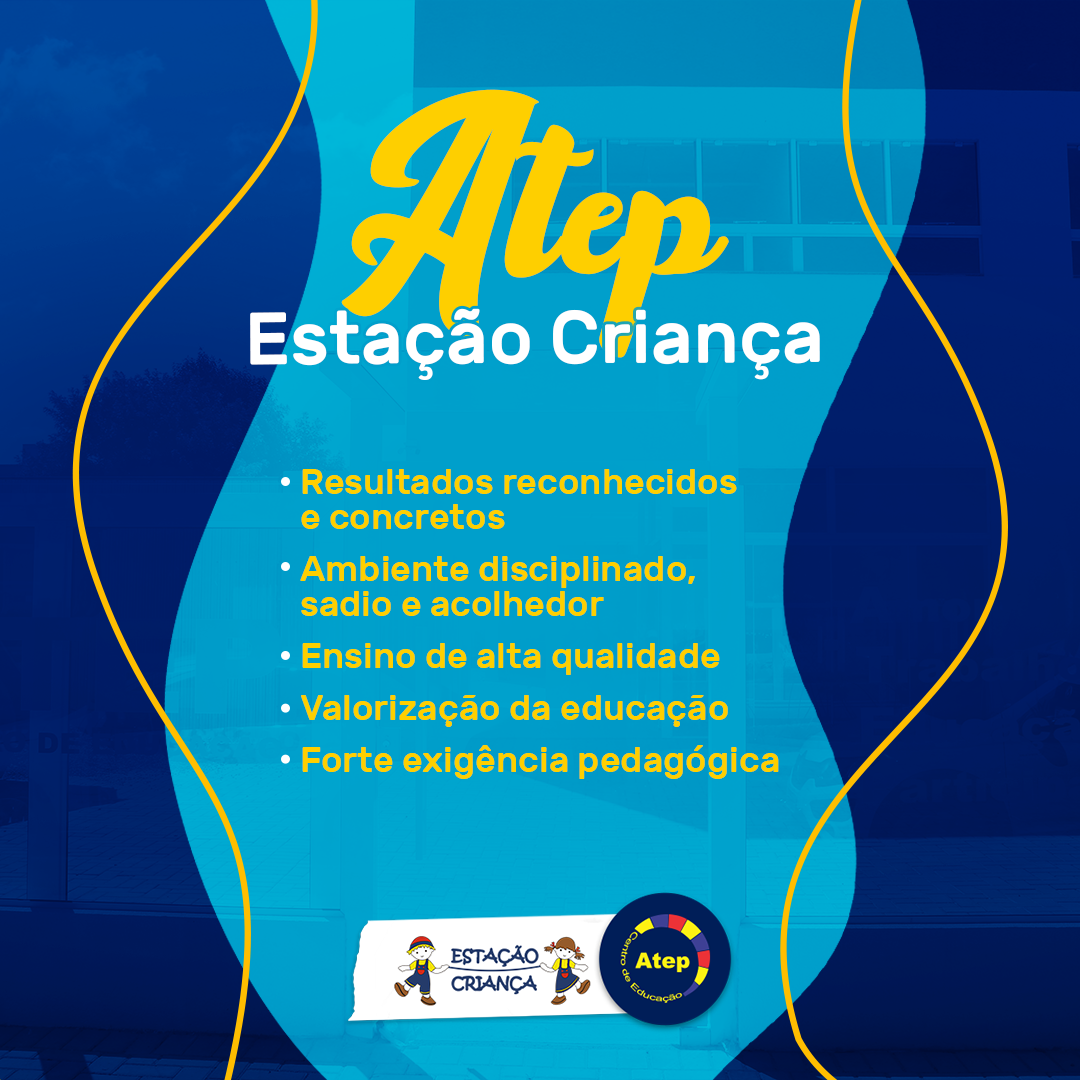 👩‍🏫 Aqui buscamos oferecer ensino... - ATEP Estação Criança | Facebook