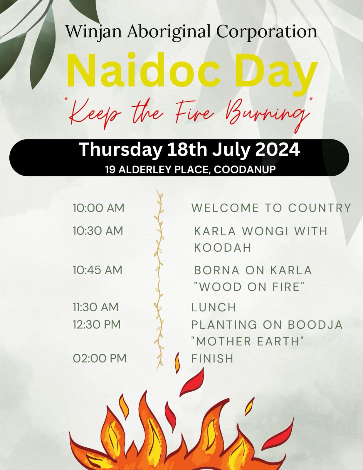 EVENT POSTPONED... - Winjan Aboriginal Corporation