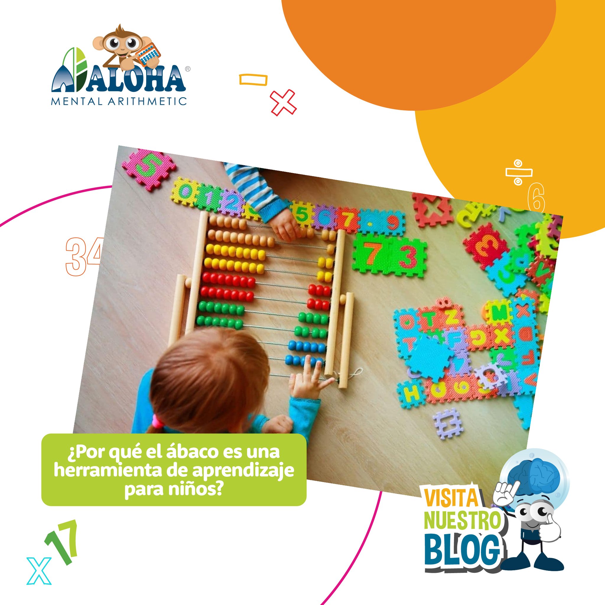 ¿Cómo ayuda el ábaco... - ALOHA Mental Arithmetic - Colombia | Facebook