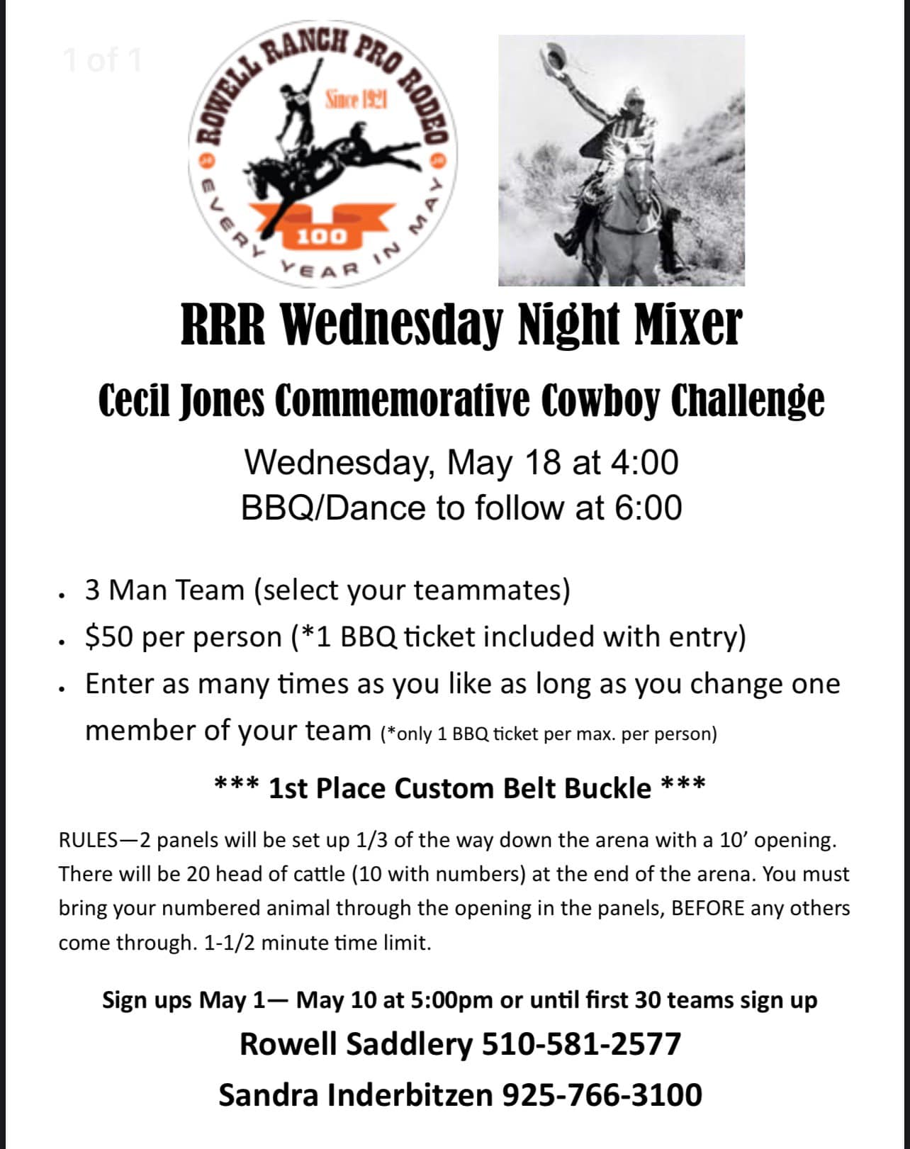 The Rowell Ranch Rodeo Wednesday... - Rowell Ranch Rodeo | Facebook
