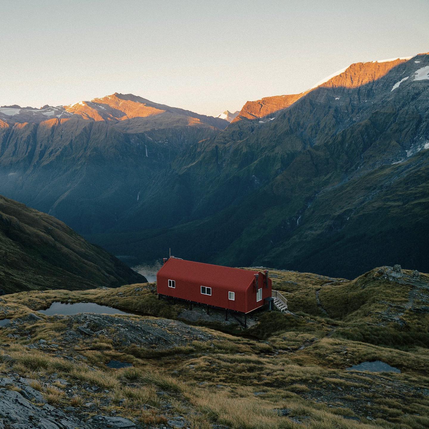 Cabin Porn - The French Ridge Hut photographed by...
