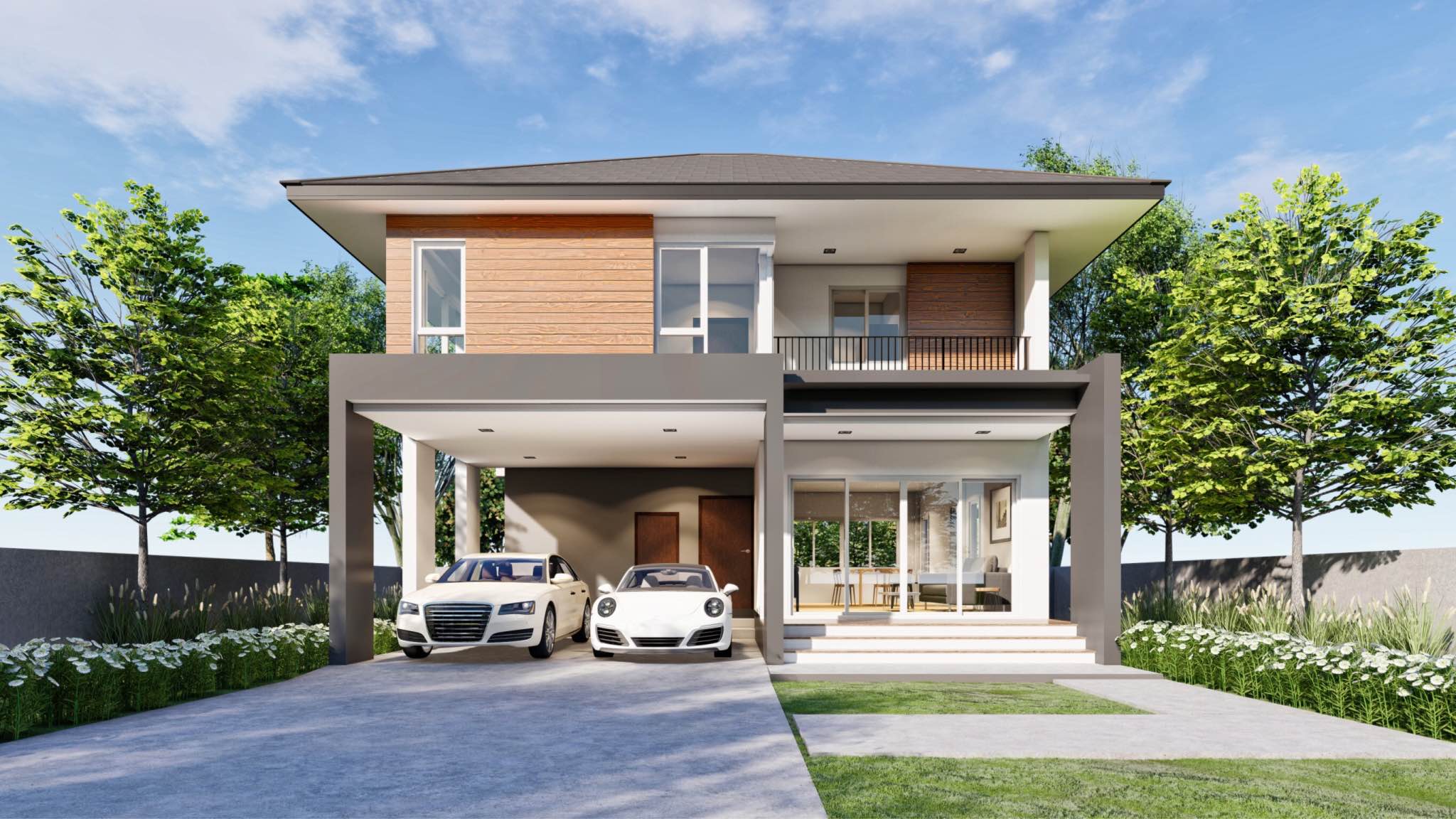 🔵... - PS Design and Construction รับสร้างบ้าน ออกแบบบ้าน
