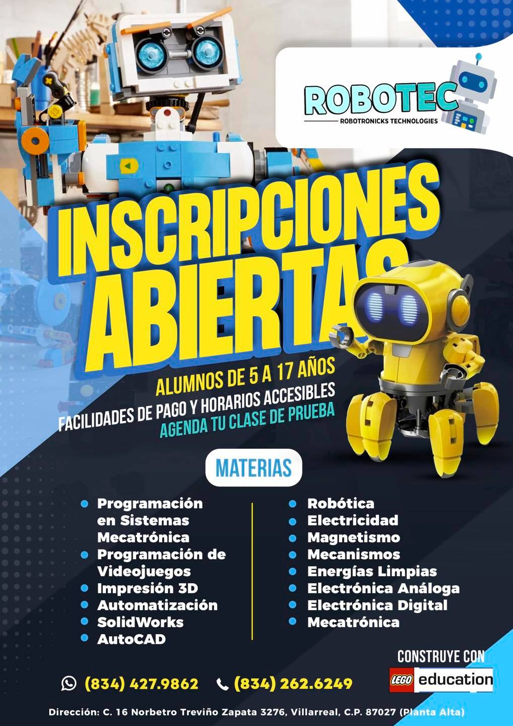 RoboTec - ️INSCRIPCIONES ABIERTAS ️ 🔁 CICLO...