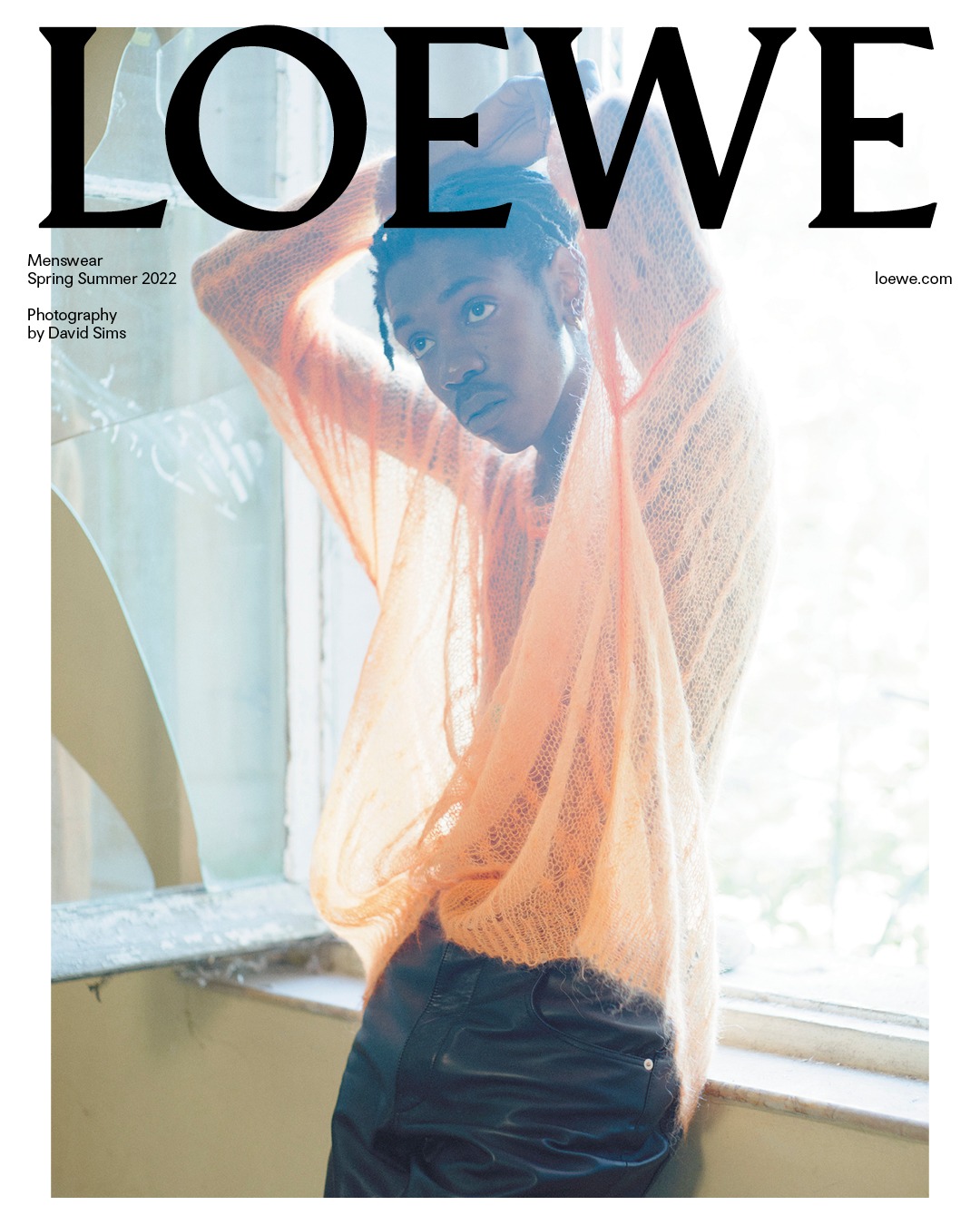 LOEWE Spring Summer 2022 men's campaign captured by David Sims