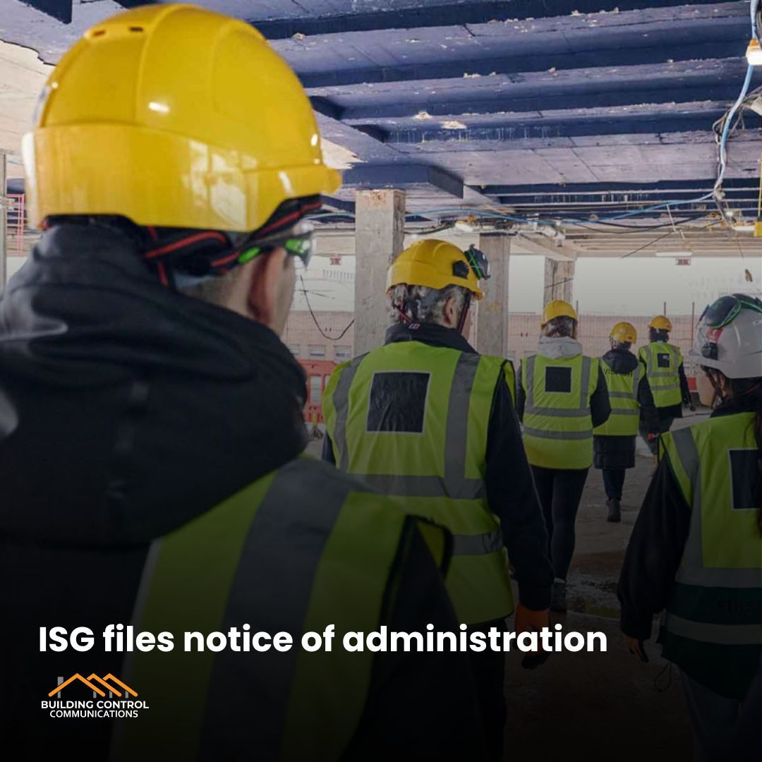 Building - Six subsidiaries of the major contractor ISG have submitted ...