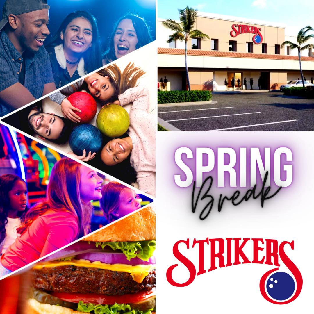Strikers - 🤩 Spring Break playground. 🎳 Bowling + 🍔...