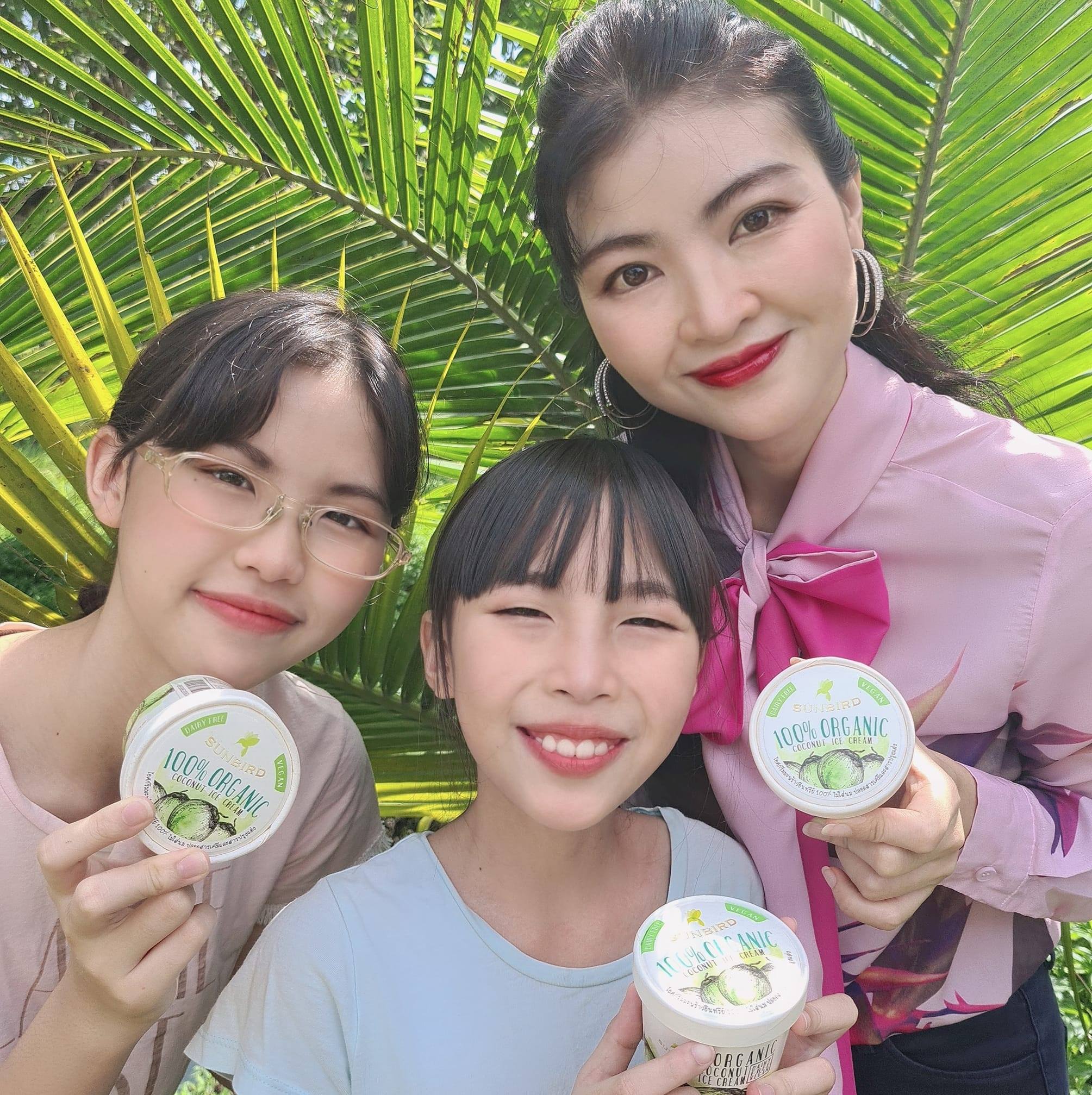 Sunbird Organic Coconut Ice Cream Samut Songkhram