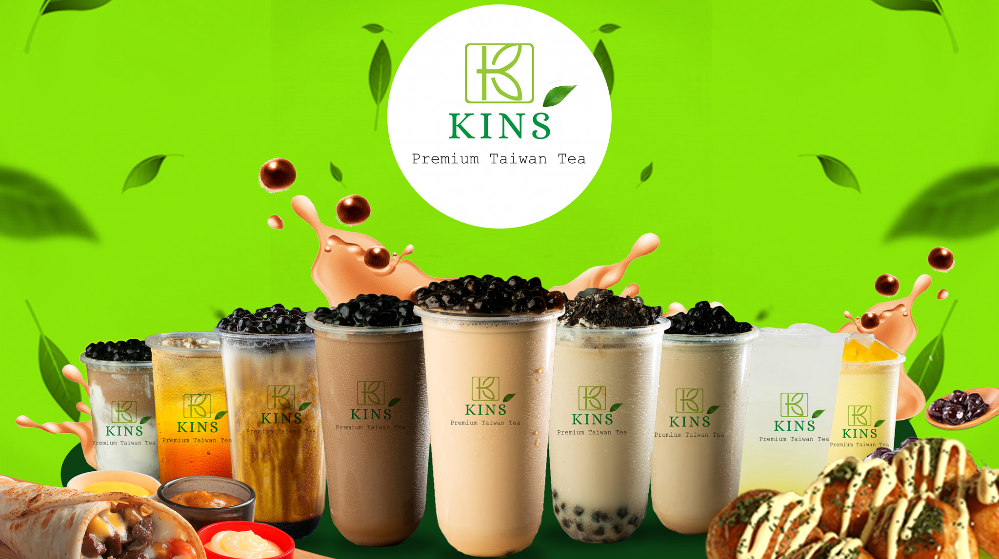 Kins Premium Taiwan Milk Tea | Biñan