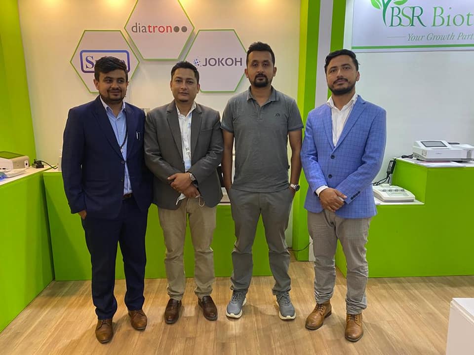 BSR Biotech - Second day of Nepal Lab Expo 2022. Thank you...