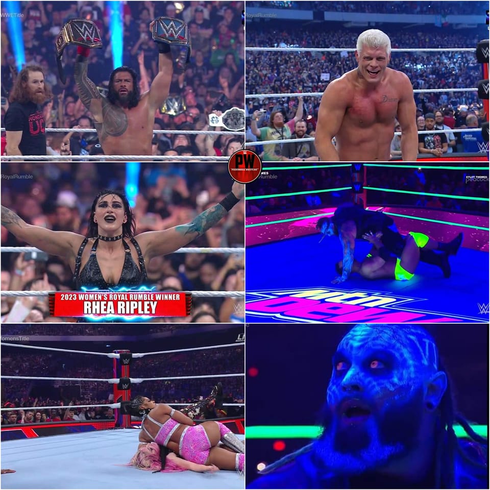 Phenomenal Wrestling - WWE Royal Rumble 2023 Results Cody Rhodes ...