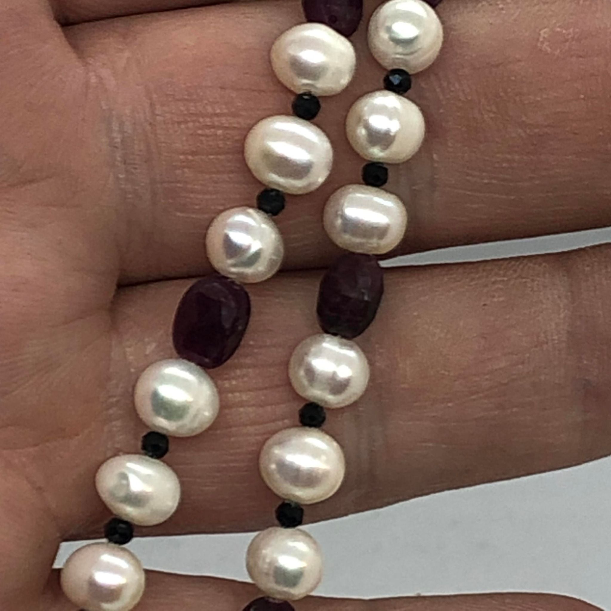 VIKI LYNN Freshwater Cultured Pearl Necklace Set – 18