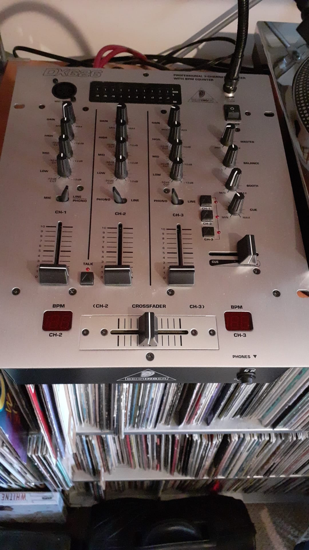 Brand new Technics SL-1200MK5 turntables and Vestax PMC-05ProIII
