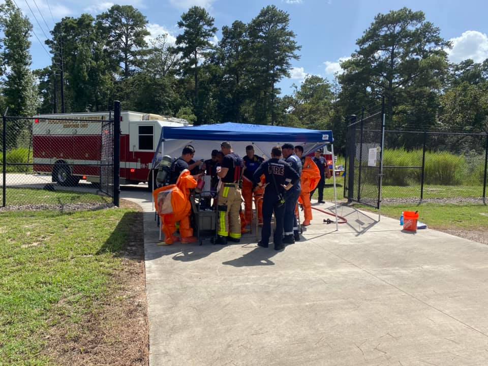 This afternoon TWFD and... - The Woodlands Fire Department