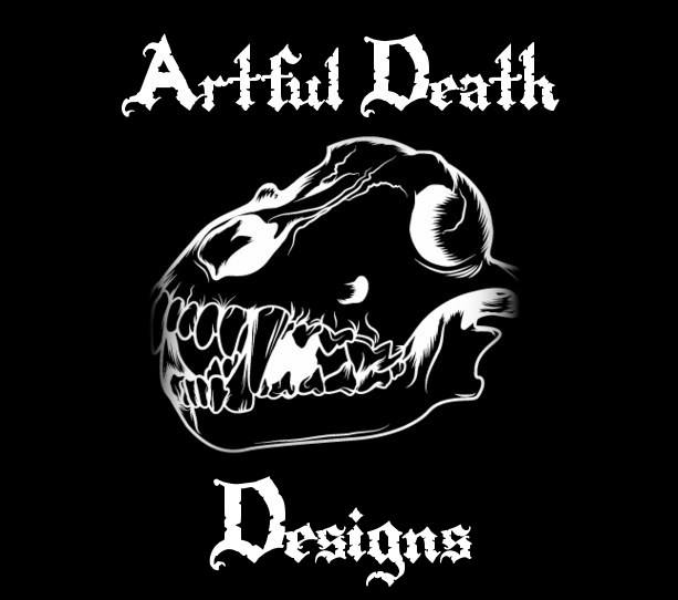 Artful Death Designs - *** SOLD *** Get your skull or bone art piece ...