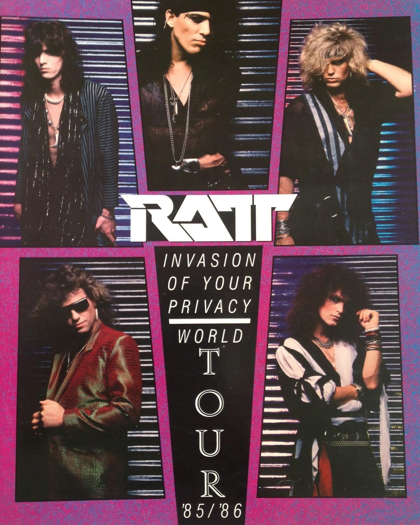 One of my first concerts! Ratt Invasion of Your Privacy tour! What