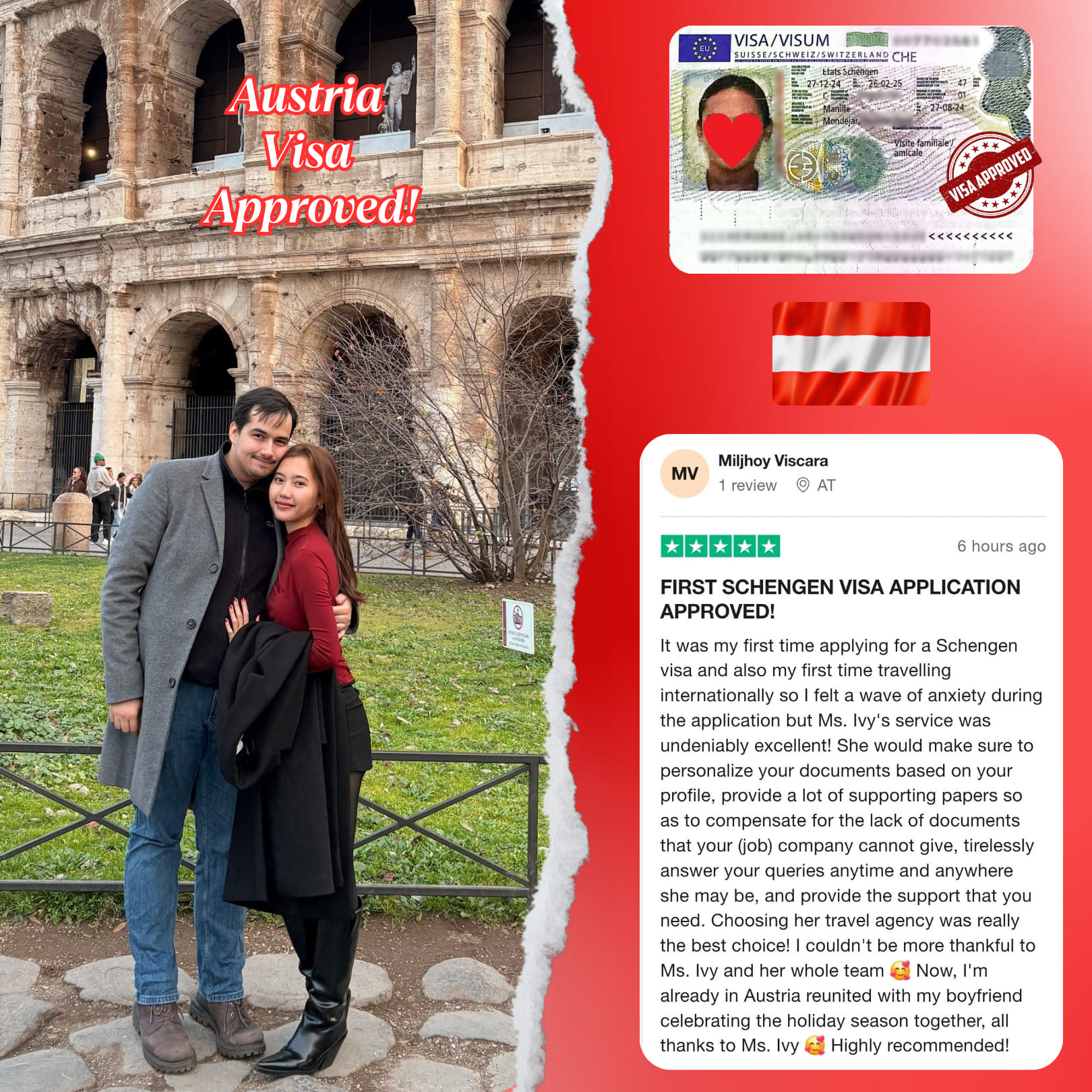 TravelEvija - 🇦🇹 Big Congrats!, Ms. Miljhoy! 🎉 It was a... | Facebook