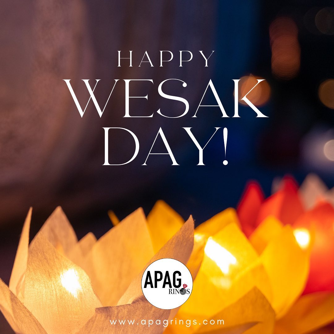 APAG Rings - Happy Wesak Day to all celebrating this...