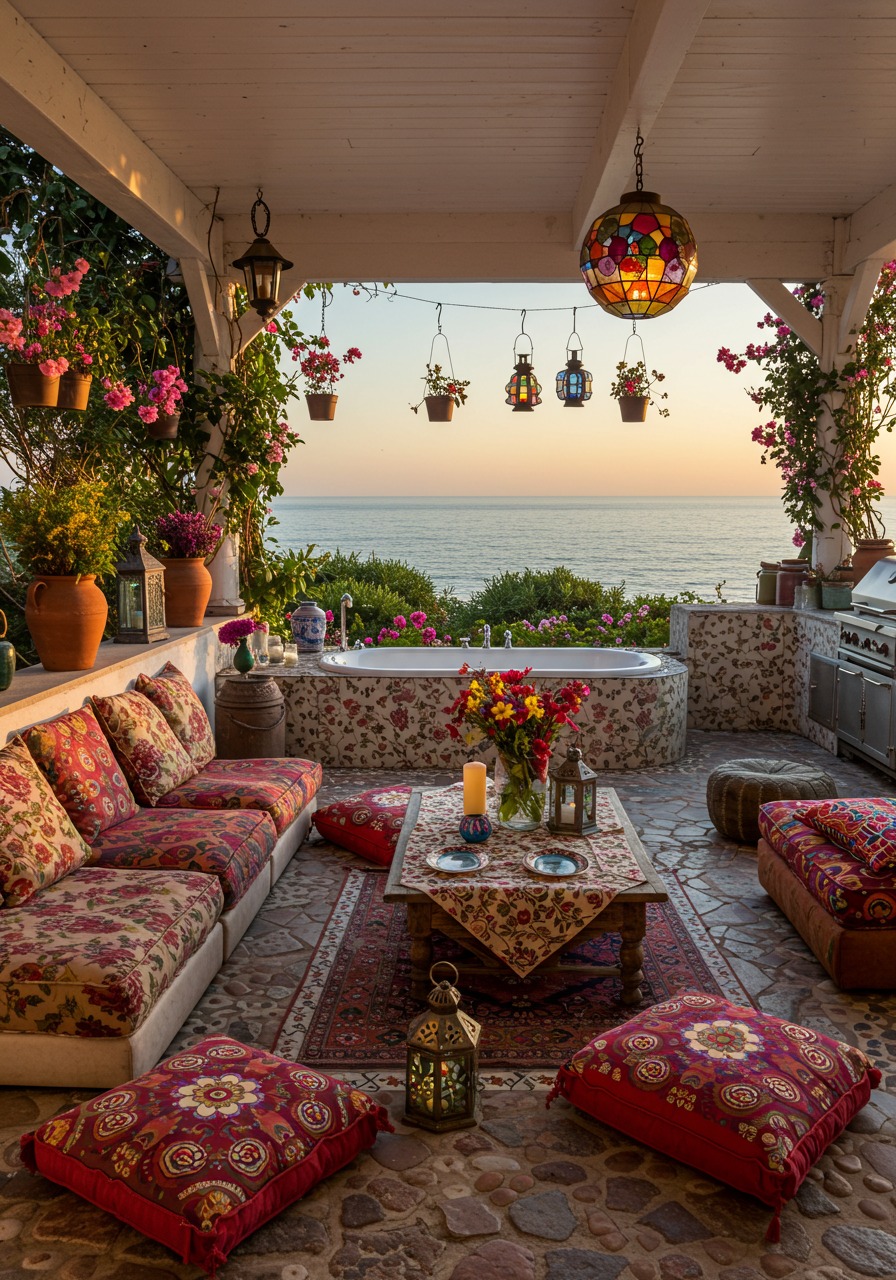 Boho - More ideas @ https://www.pergolagazebos.com/design-ideas ...