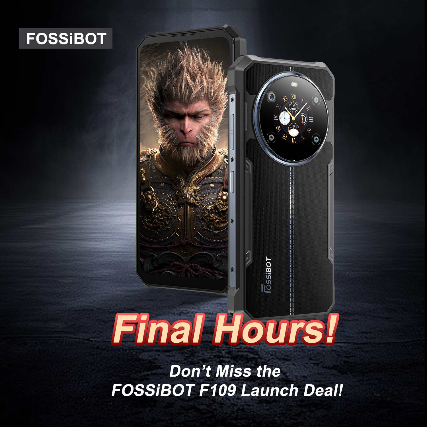 FOSSiBOT - Last chance to grab the FOSSiBOT F109 with its dual 