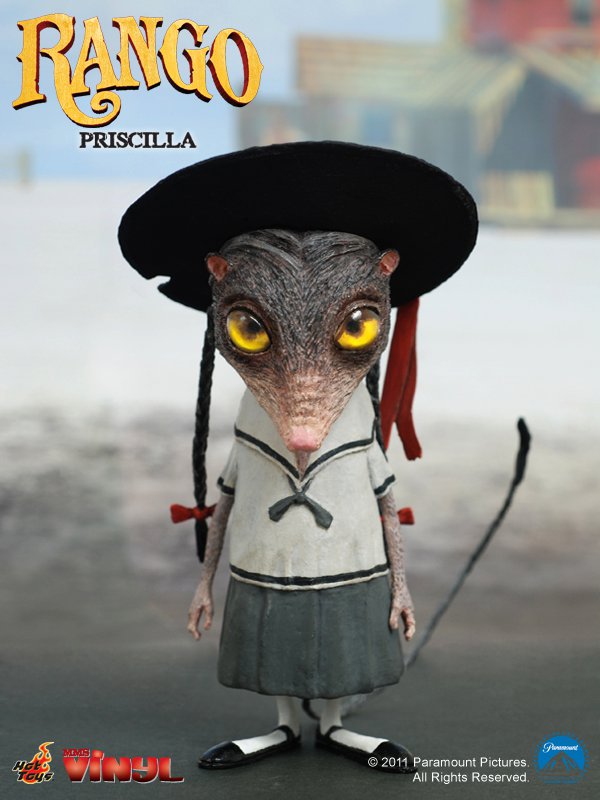 Hot - The Rango & Priscilla Vinyl Collectible Figures Set (Deluxe