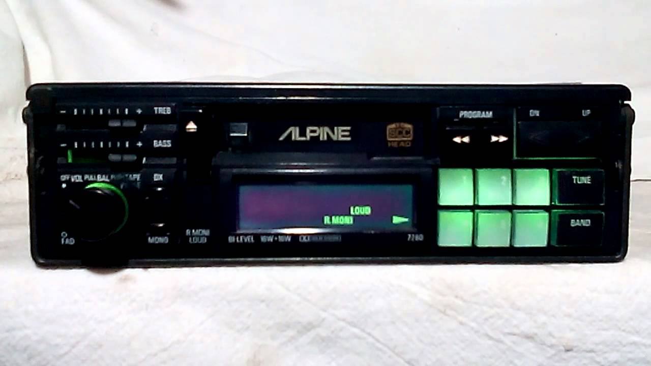Remember those Alpine electronics we had in our car in the 90's ?