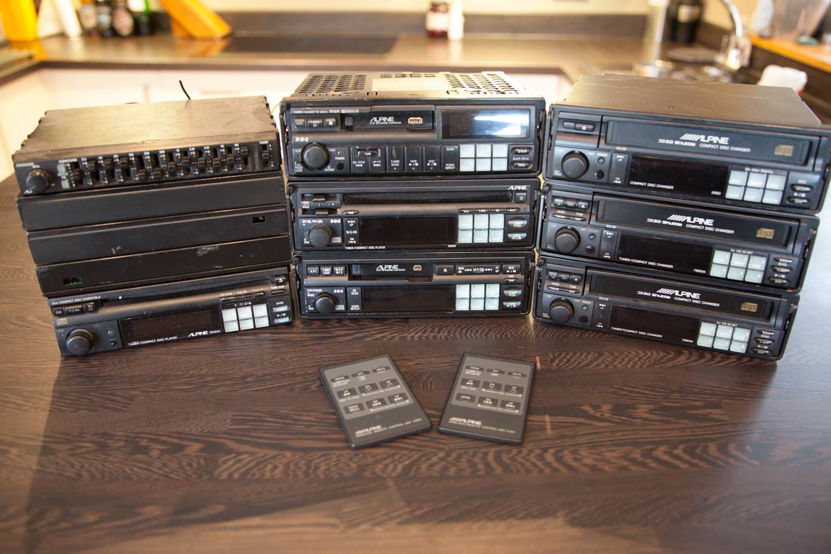 ETC ALPINE ETC Remember those Alpine electronics we had in our car in the 90's ?