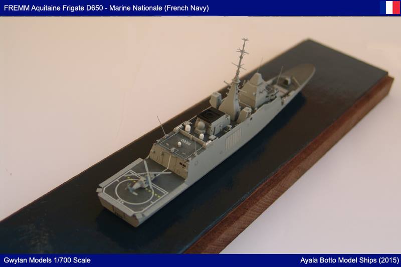 Ayala - FREMM Aquitaine D650 ASW Frigate French Navy / La Royale ...