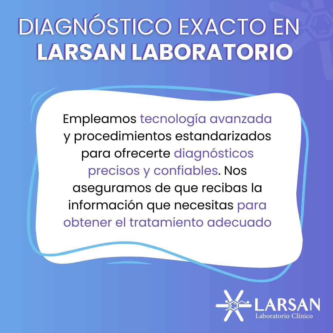Larsan Laboratorio Clínico | Aguascalientes