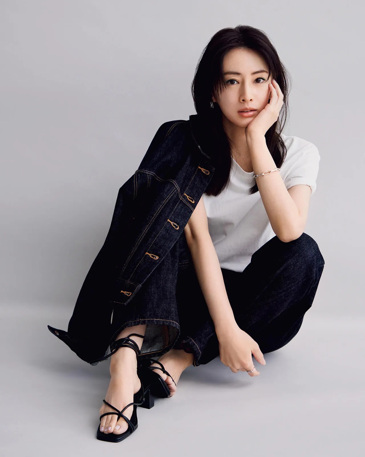 北川 景子 足