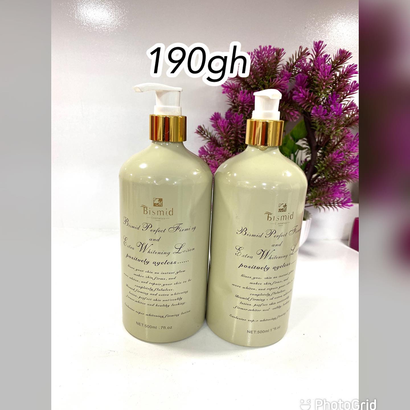 Lait Corporel BISMID Perfect Firming Ultra Blanchissant - 500 Ml, Bio, FPS 6, Neuf