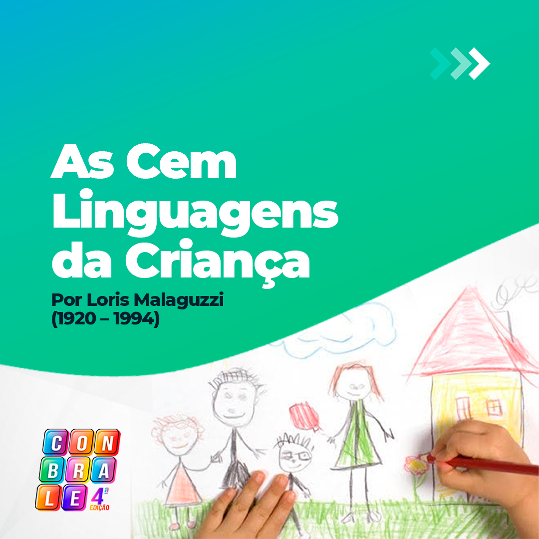 Poema "A criança é feita de cem." 🥰 Malaguzzi é considerado o pai da ...