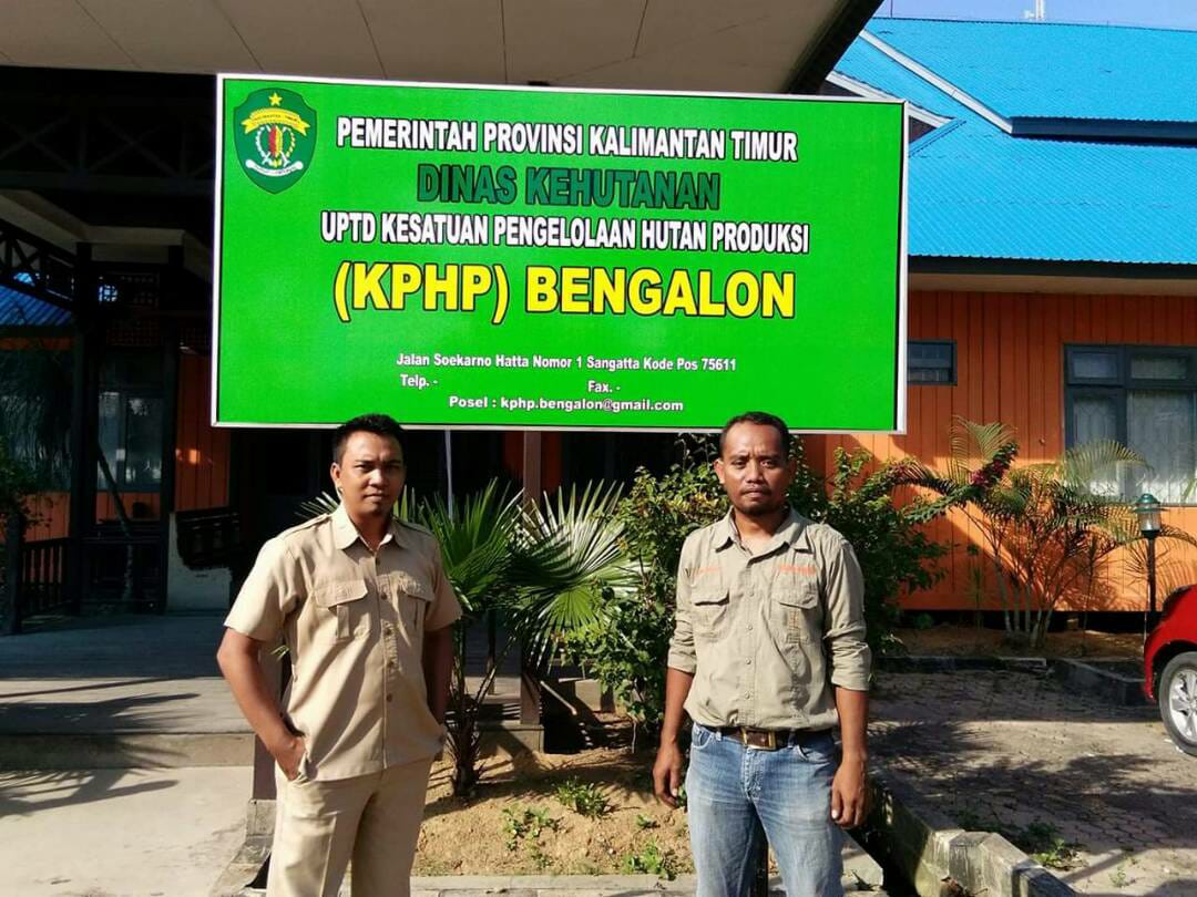 Dinas Kehutan Provinsi KPHP Bengalon Manubar