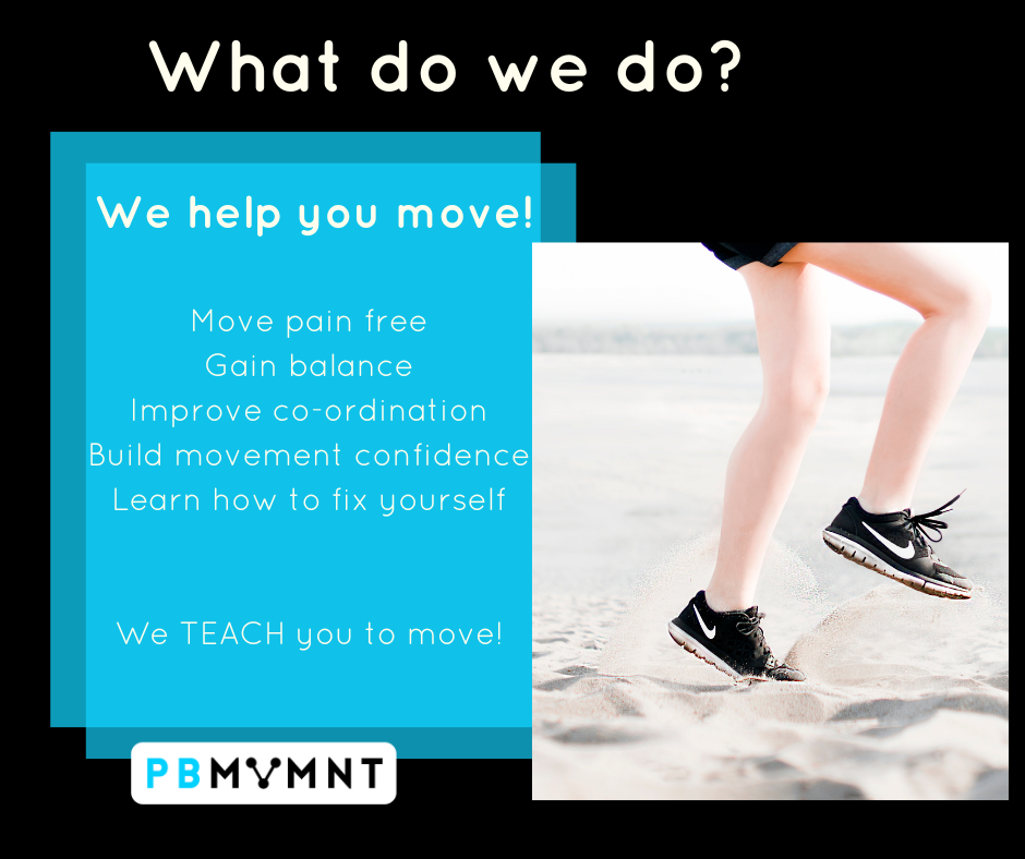 PB - So what do we do? We help you move in any form oyu want. Want to ...