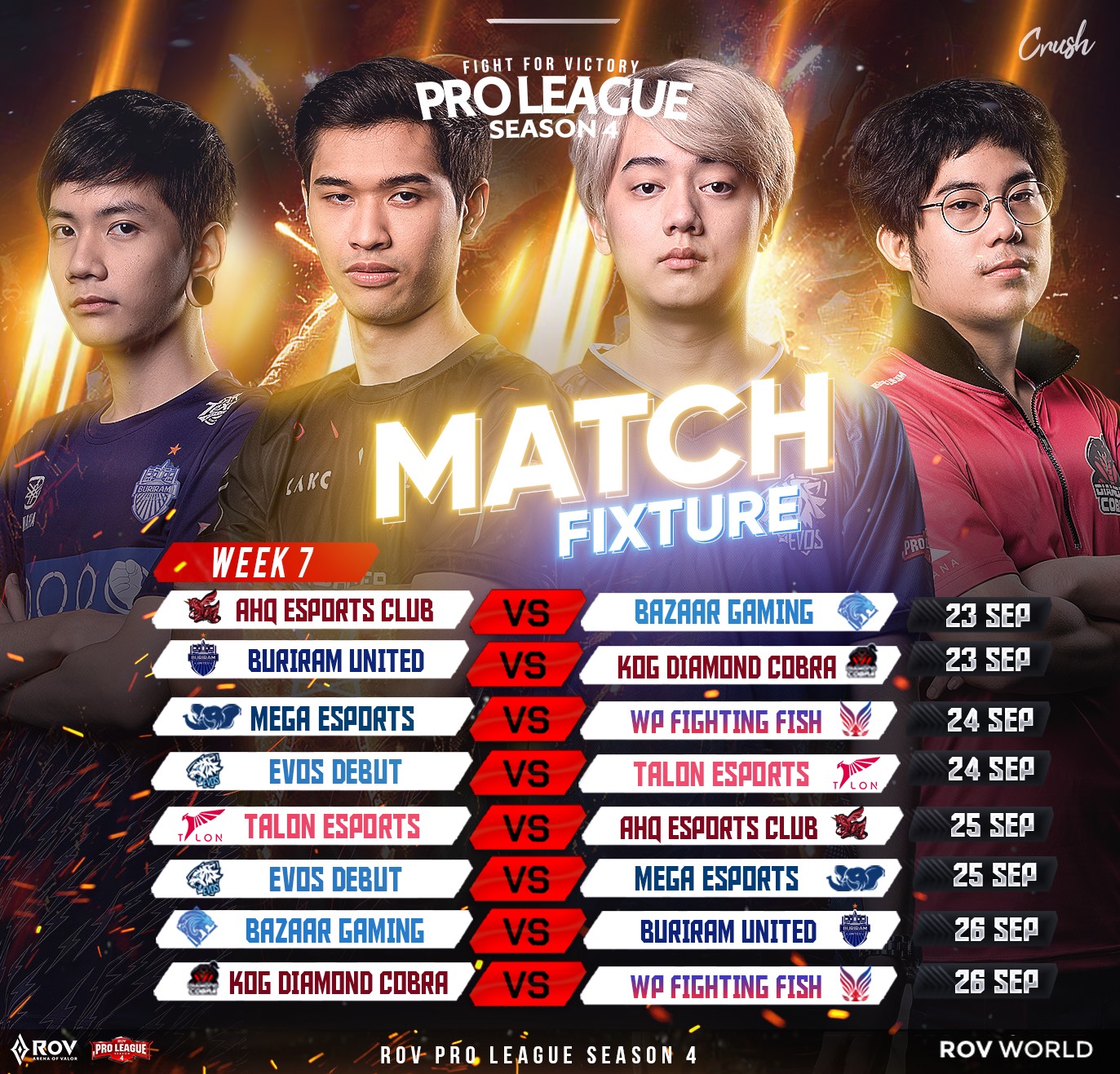AOV World - 🔥 กลับมาลุยกันต่อ กับโค้งสุดท้าย RoV Pro...