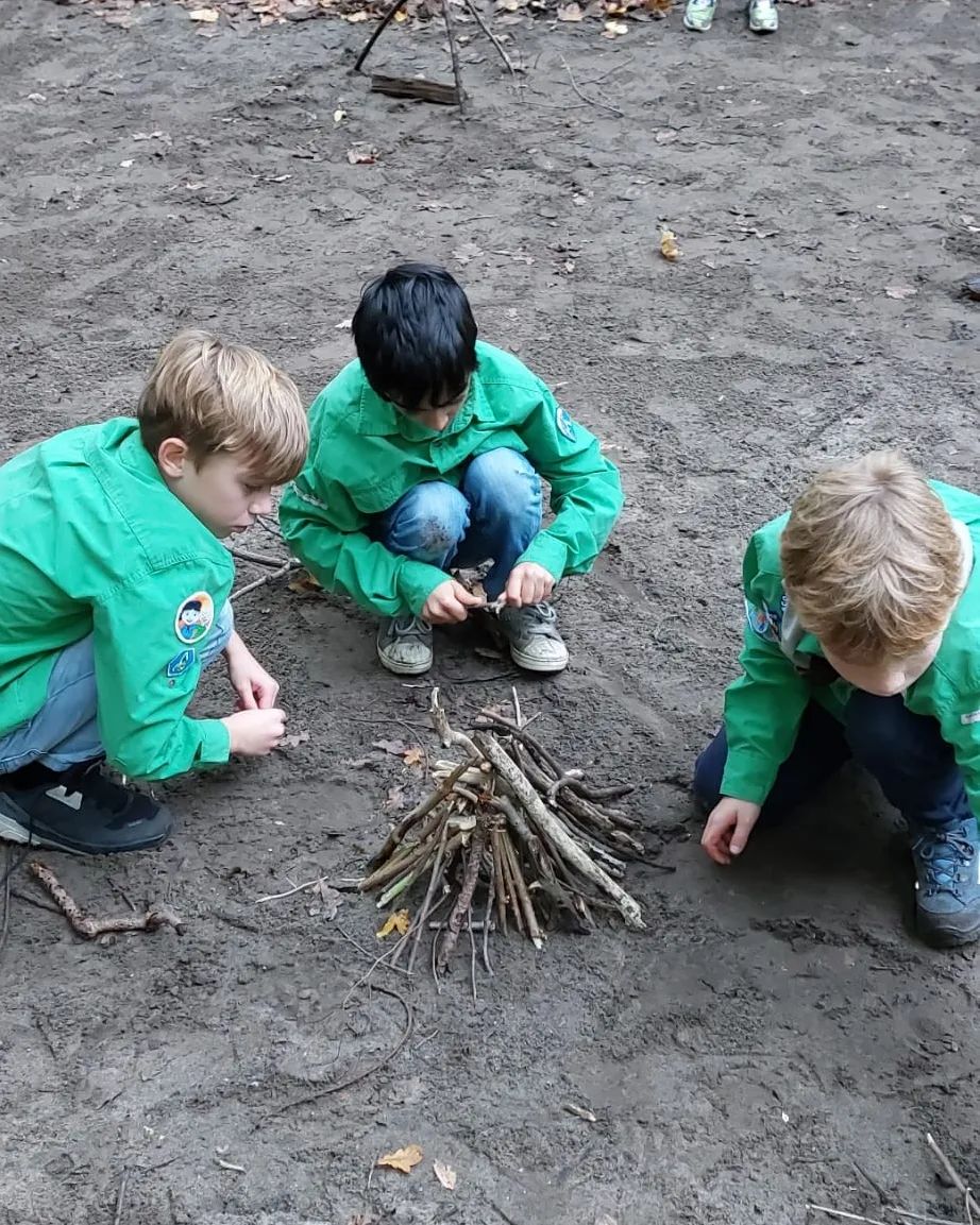 Vandaag hadden de welpen... - Welpen Admiraal van Kinsbergen