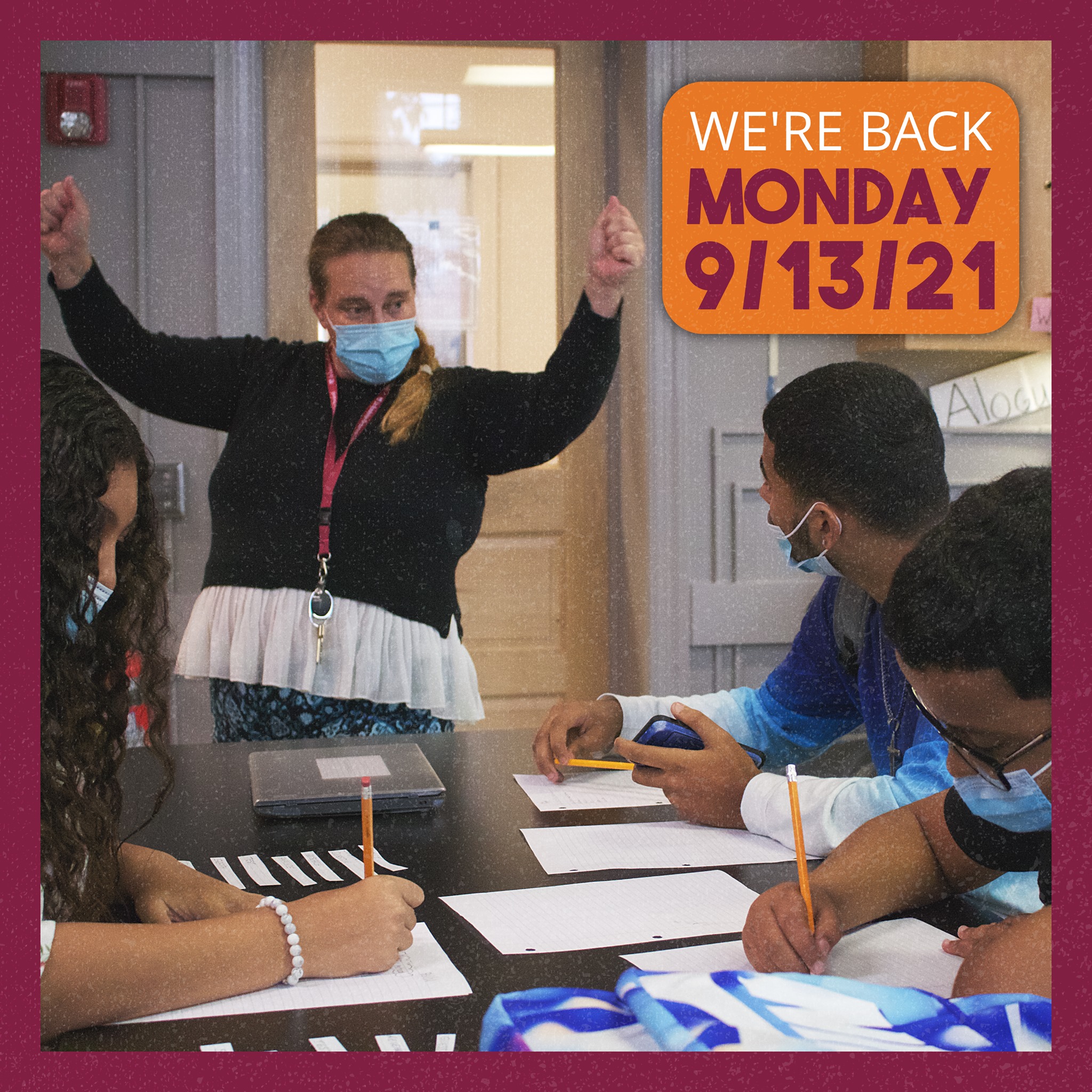 We're back to... - La Academia the Partnership Charter School | Facebook